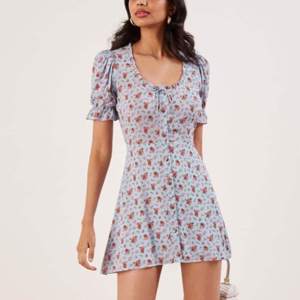 REFORMATION Page Dress in Petunia - Size 4, NWT